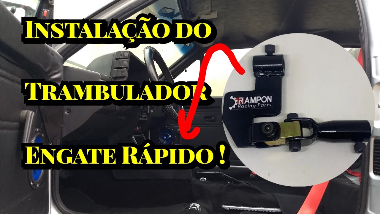 Instalação do Trambulador Engate Rápido!!!