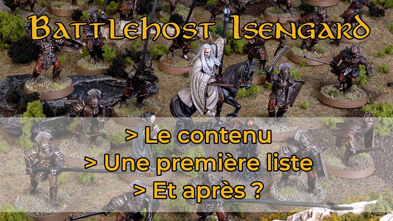 Démarrer MESBG avec l'Ost de l'Isengard