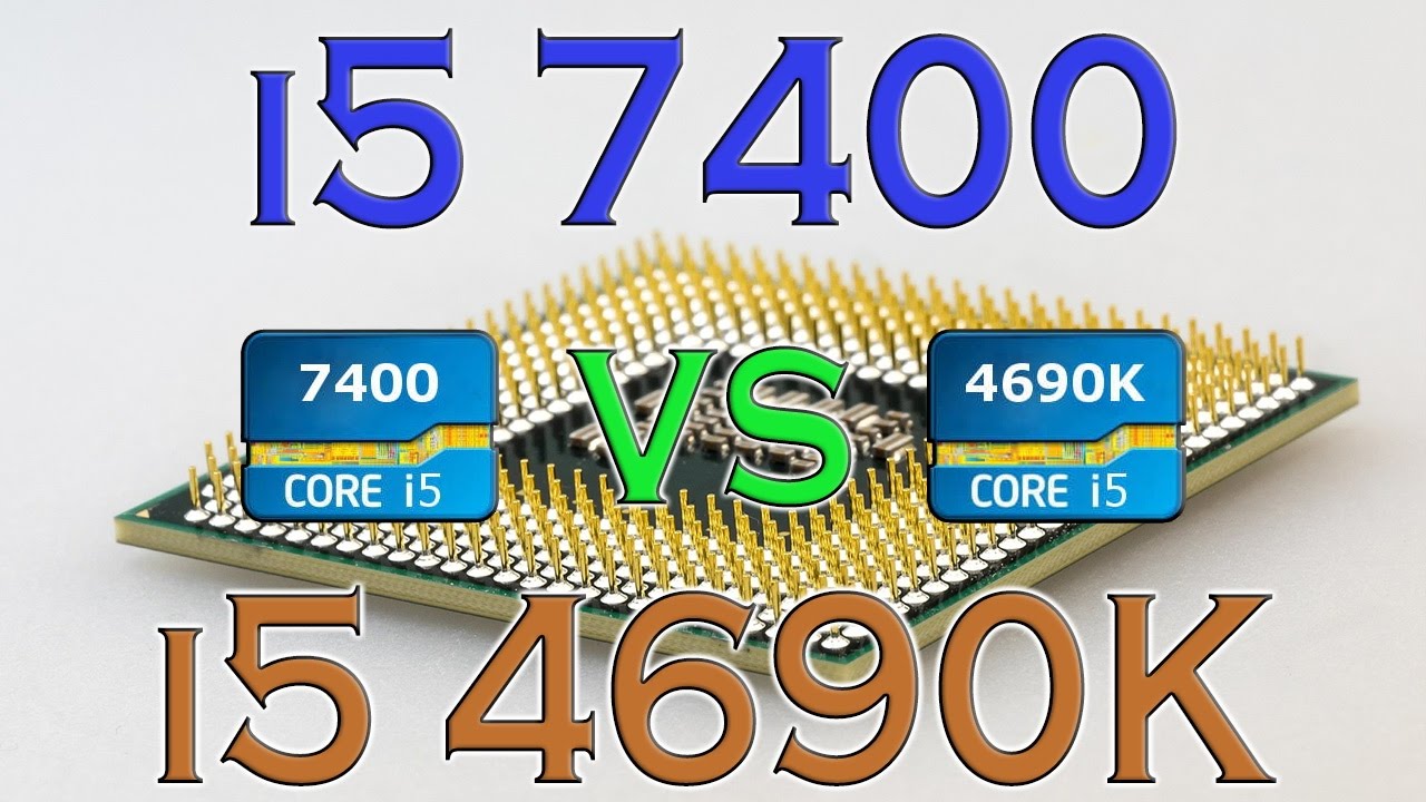 i5 7400 vs i5 4690K - BENCHMARKS / GAMING TESTS REVIEW AND COMPARISON / Kaby Lake vs Haswell /