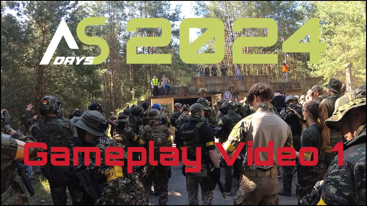 Airsoft Days 2024 Ghost Infantry Gameplay Video 1
