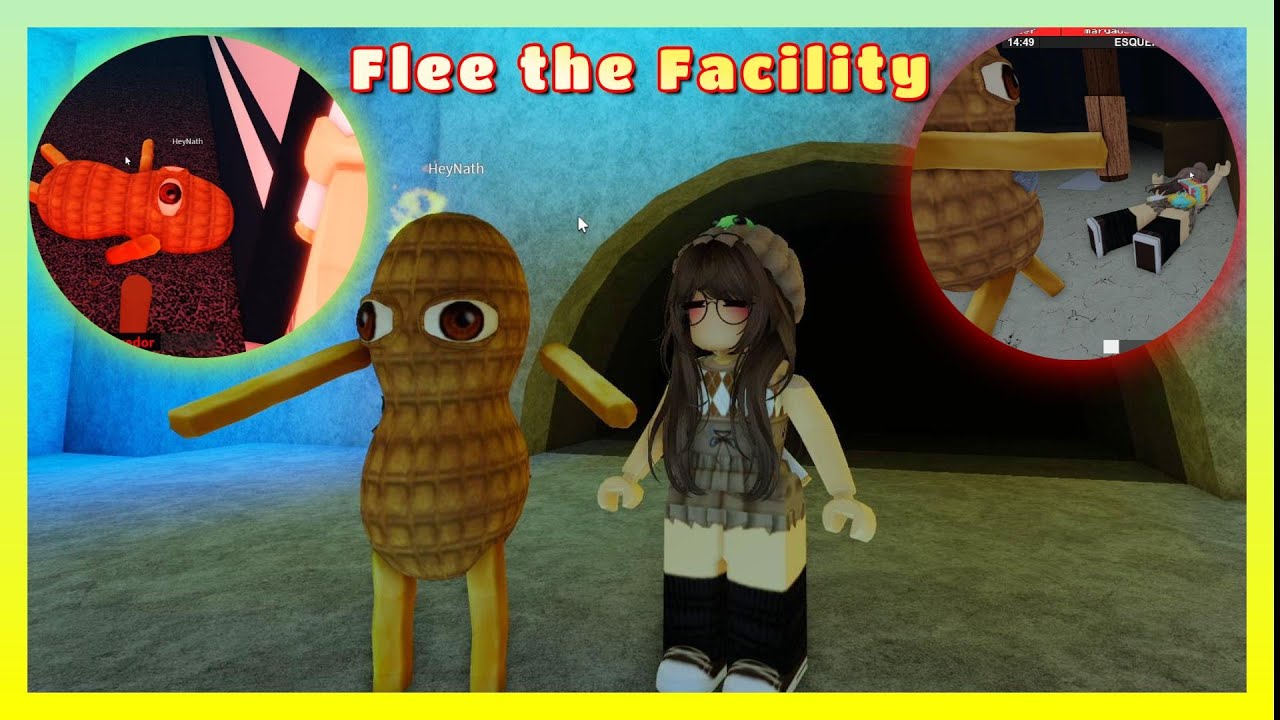 O AMENDOIM - Roblox Flee the Facility @WantingNathanaeI