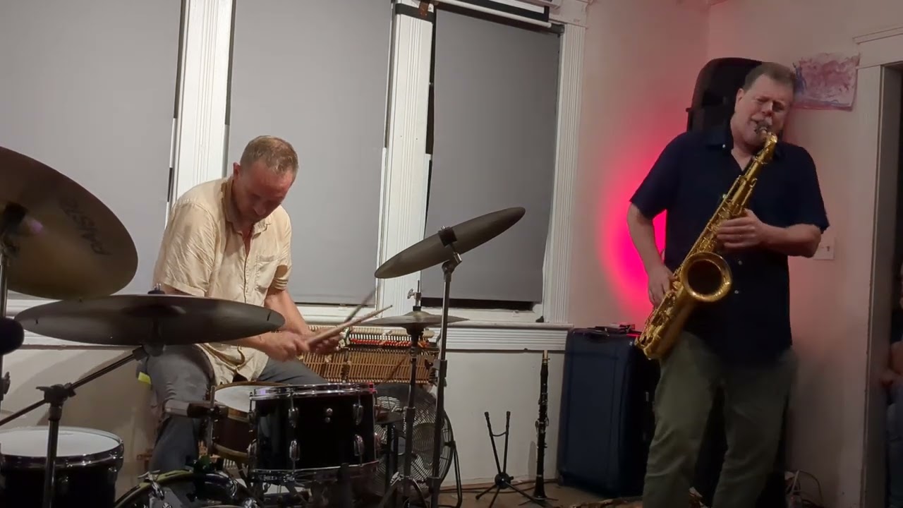 Paal Nilssen-Love   Ken Vandermark Duo  @Rhizome  m. Sept 2, 2024