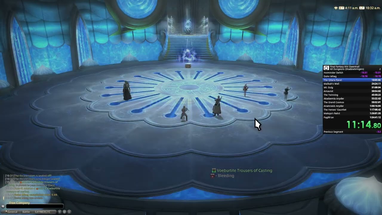 One Pictomancer's Journey #14: All Dungeons - Shadowbringers% [1:29:45.28 - 4th as of 2/16/26]