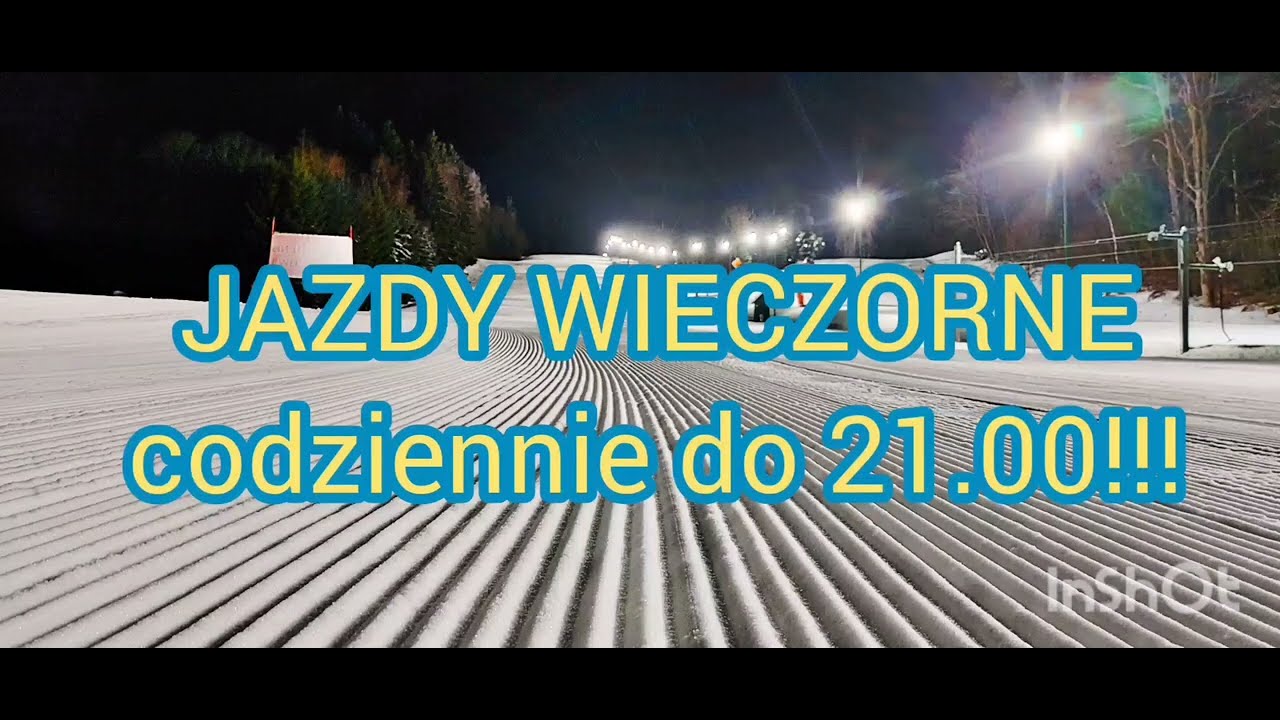 !! SUPER JAZDA NOCNA w SUPERSTACJI CZARNÓW SKI !!