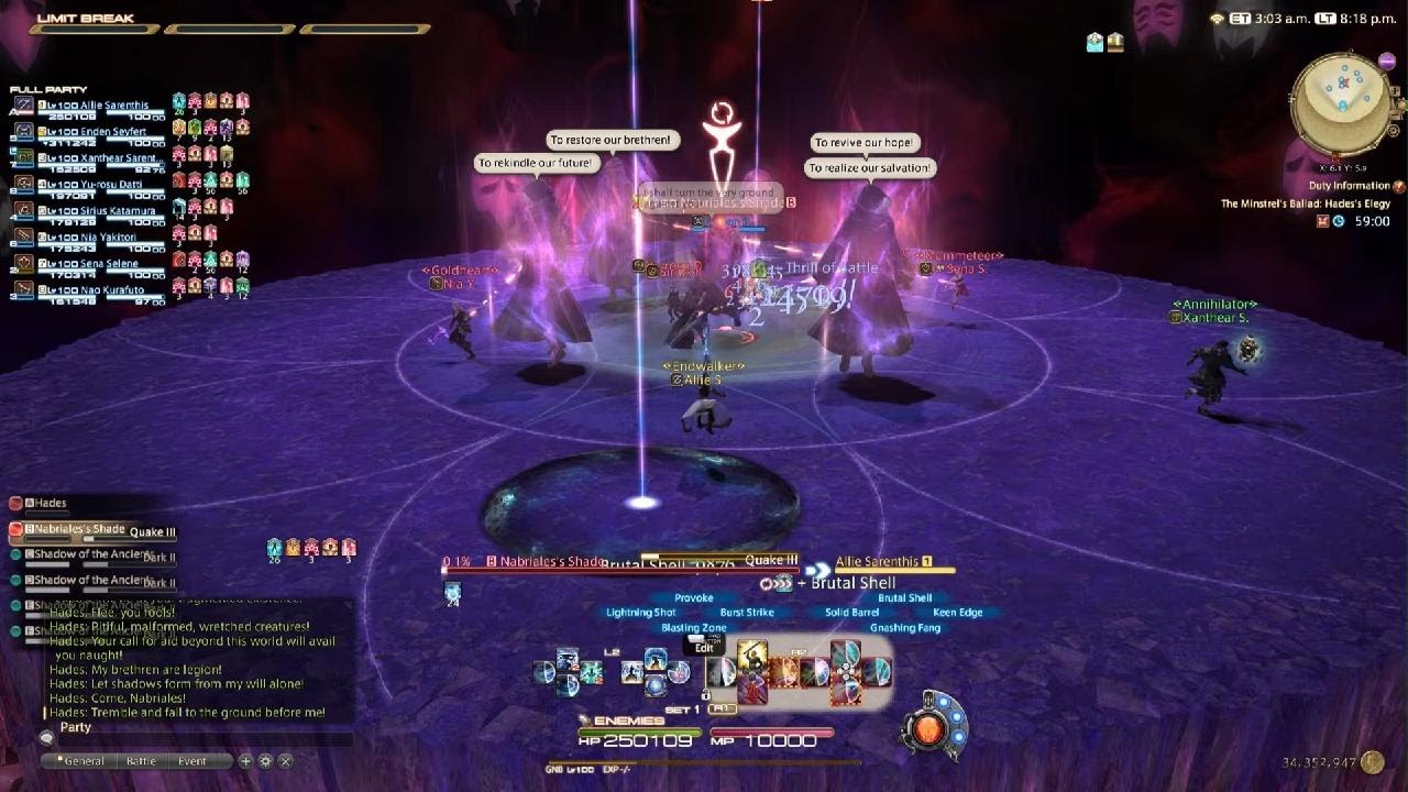 FFXIV - Hades's Elegy EX Unsynced
