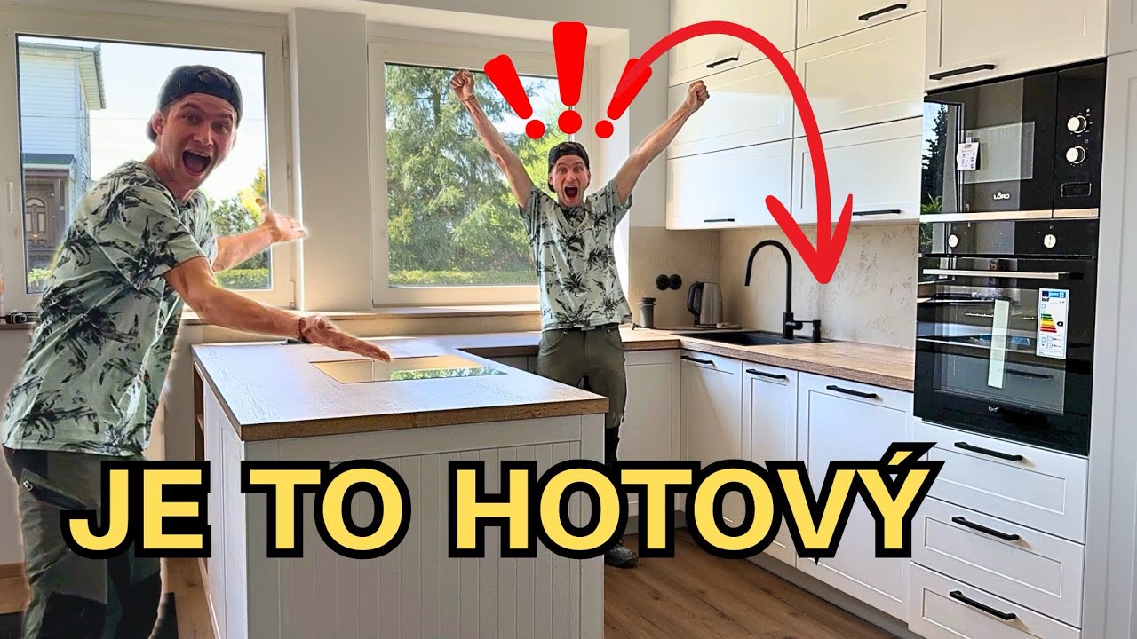 NOV&Aacute; KUCHYŇ JE HOTOV&Aacute;❗️✨ Už za chv&iacute;li se STĚHUJEME! 🚚