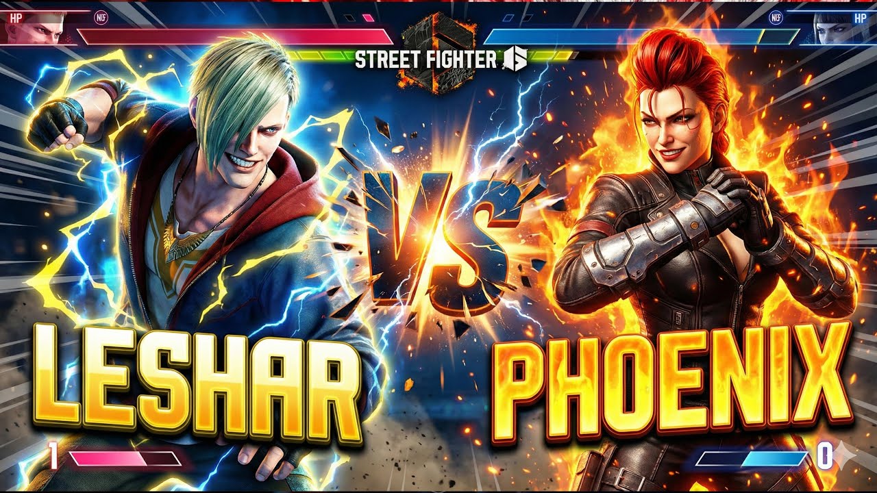 Leshar vs Phoenix | Explosive Street Fighter 6 Set (High-Level Matchup)