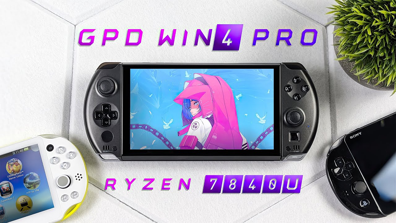 Новый GPD Win 4 Pro мощнее, чем когда-либо! Ryzen 7840U и Oculink!