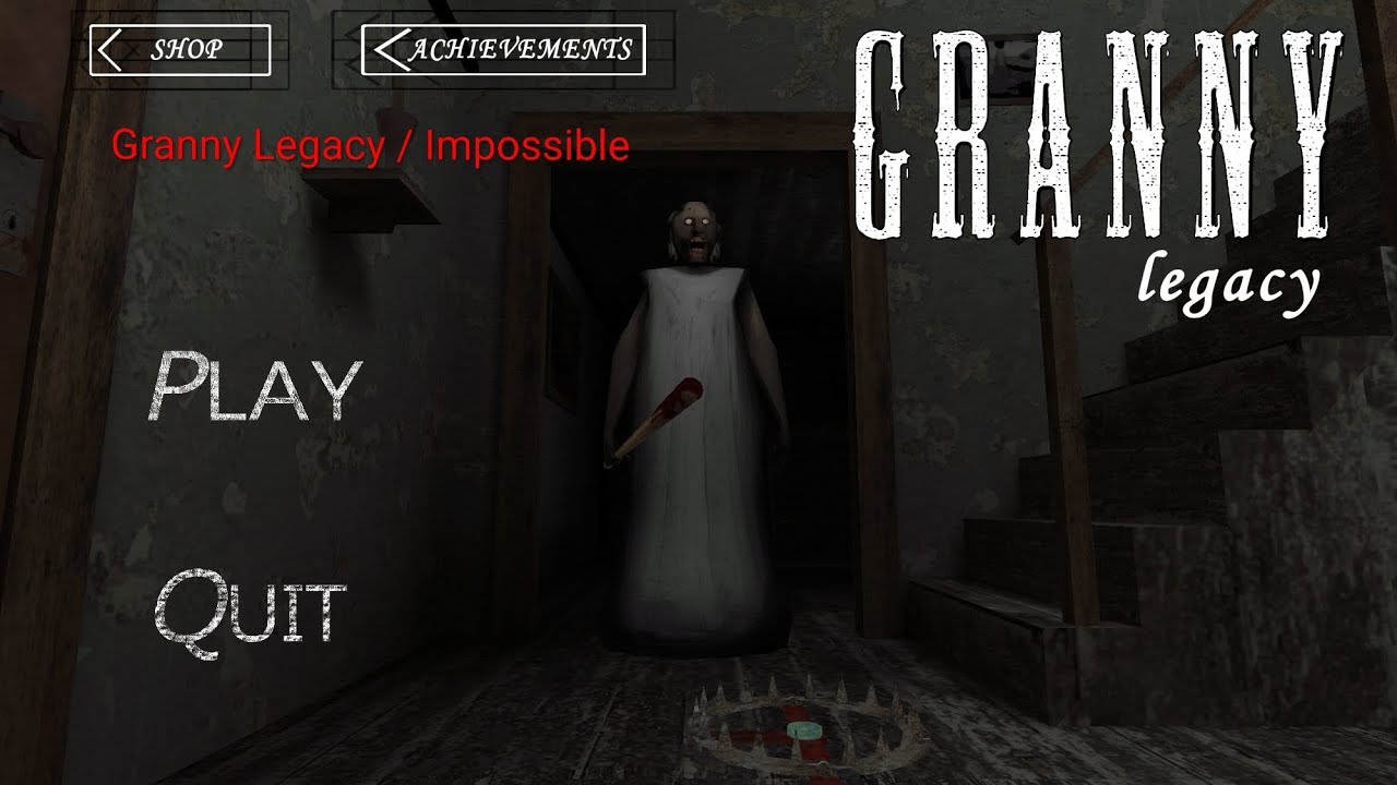 Очень сложное прохождение через дверь! / Granny Legacy на Impossible. Part I 