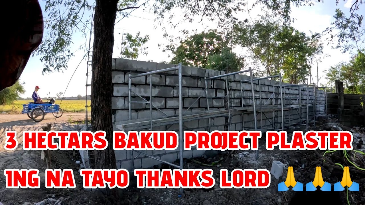 3 HECTARS BAKUD PROJECT PLASTER ING NA TAYO THANKS LORD 🙏🙏🙏