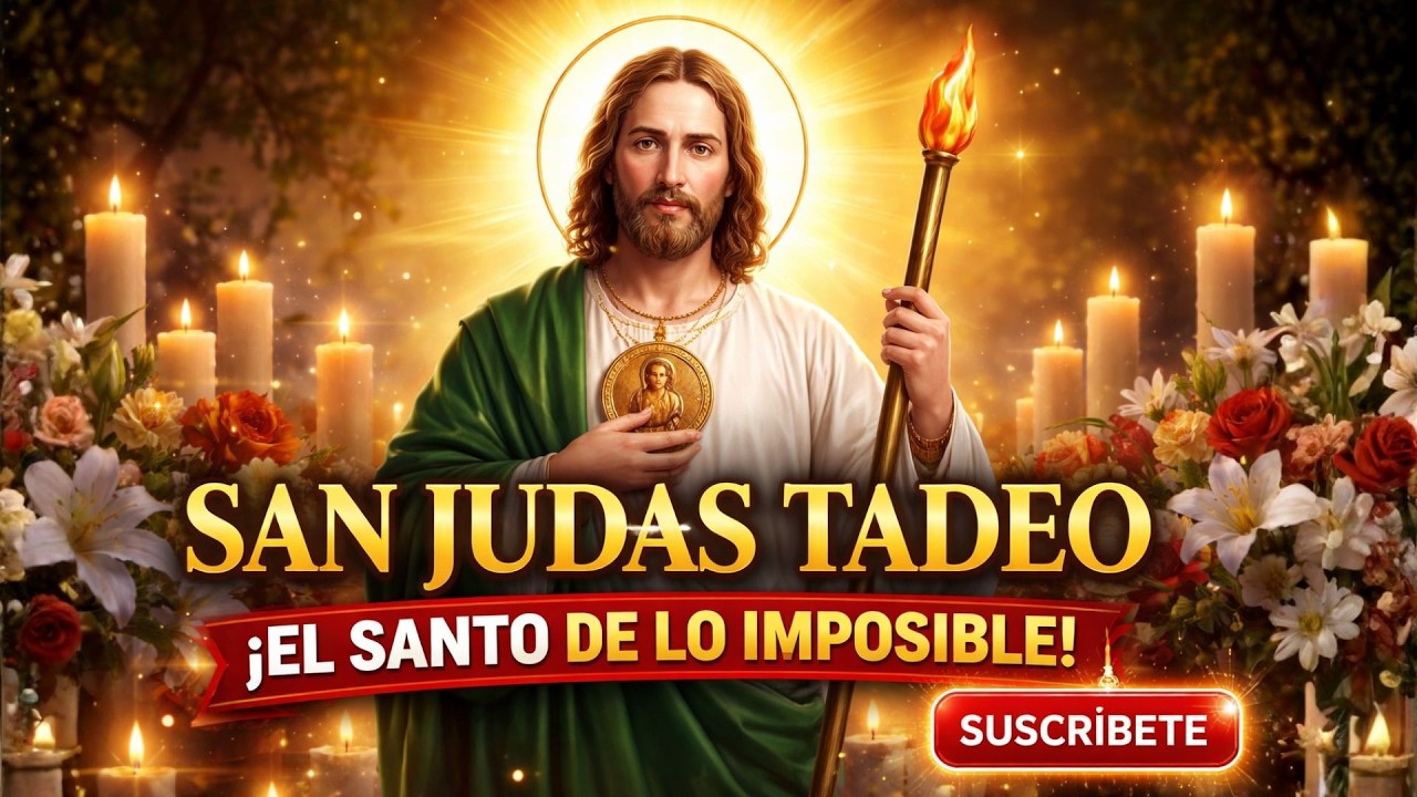 SAN JUDAS TADEO I El Santo de los Casos Imposibles que Nunca Te Abandona 🙏✨