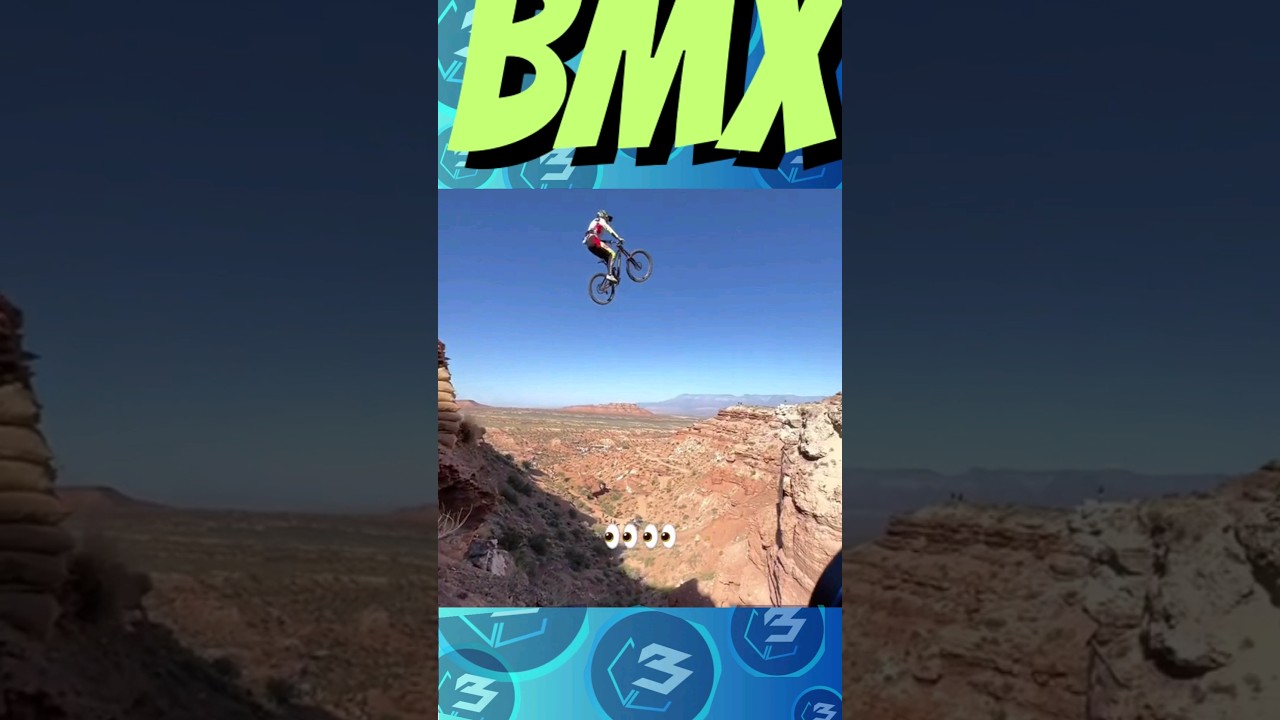 BMX CANYON JUMP #bmx #canyonjump #sportsbloopers #blockchainbets