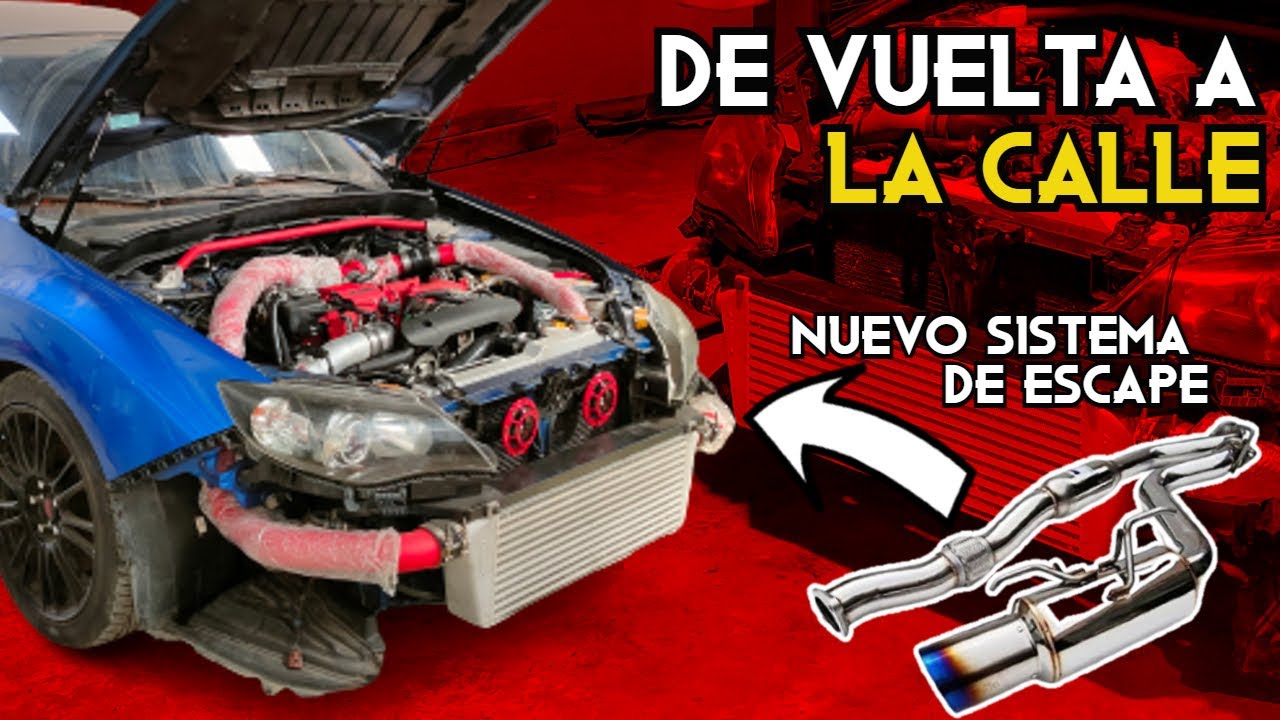 De vuelta a LA CALLE luego de 3 años SIN MOTOR! | INSTALACION de CATBACK a SUBARU WRX STI