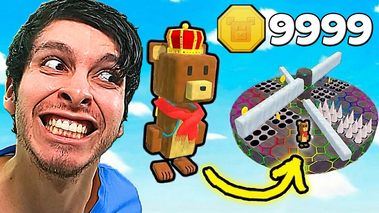RETOS IMPOSIBLES = DINERO INFINITO en SUPER BEAR ADVENTURE !!