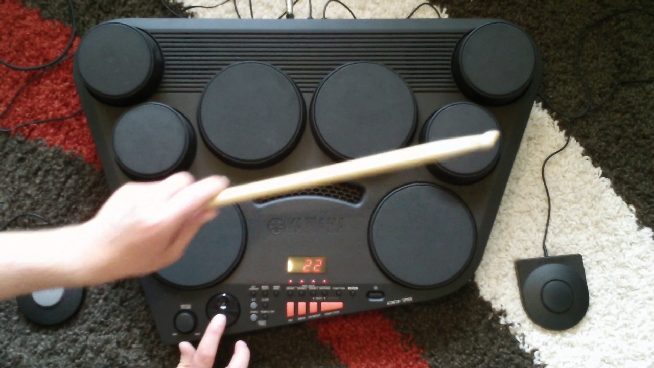 Звуки и функции новой драм-машины Yamaha DD-75