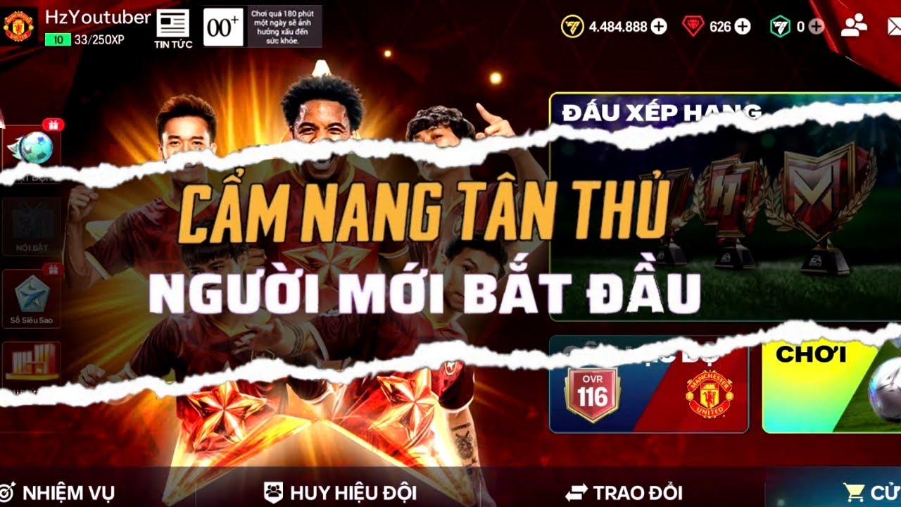 🏆FC MOBILE VN : CẨM NANG TÂN THỦ DÀNH CHO NGƯỜI MỚI CHƠI | TẤT CẢ ĐIỀU CẦN BIẾT ĐỂ CHƠI GAME HAY HƠN