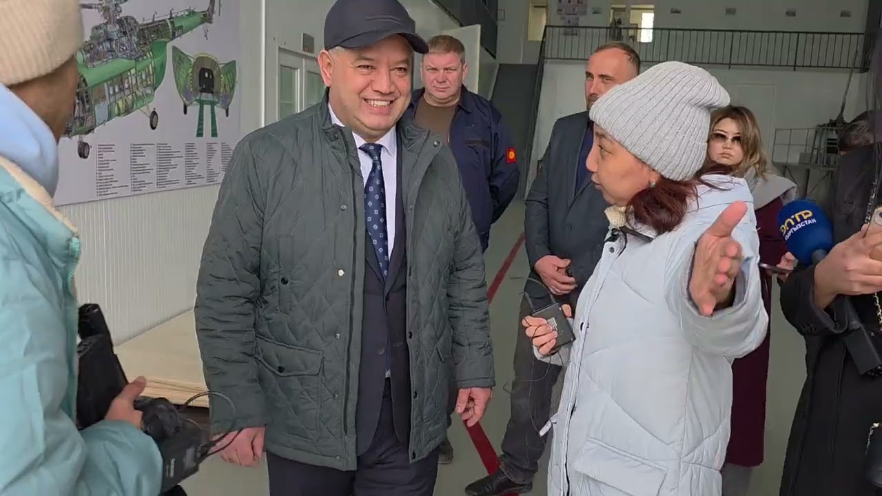 Национальное агентство по инвестициям ознакомилось с реализацией авиационного проекта в СЭЗ “Бишкек”