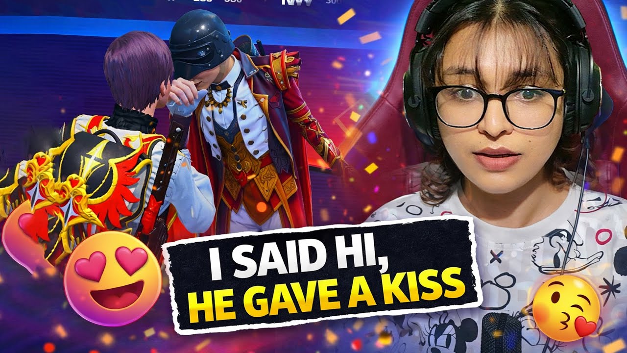 I said HI He gave a KISS BGMI 4.2 update