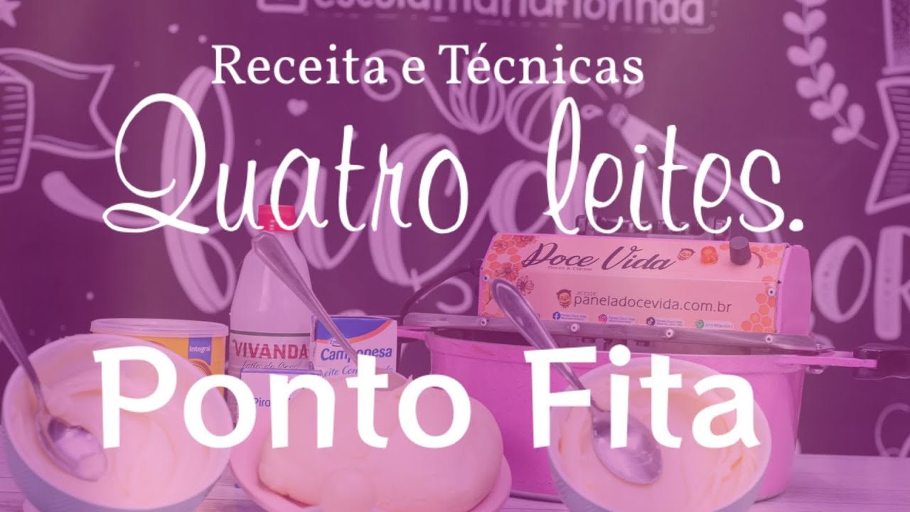 Panela Mexedora - Recheio Quatro Leites - Ponto Fita