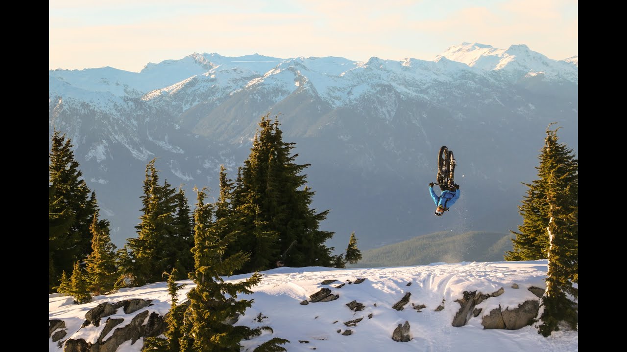Freeriders Shred Fat Bikes On Snow
