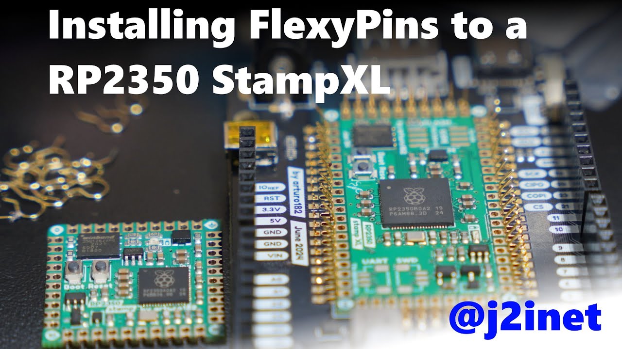 Assembling the Carrier Board for the RP2350 Stamp XL | j2i.net