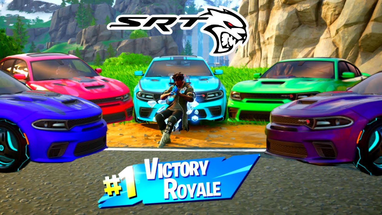 I Have The BEST Hellcat SRT Collection In Fortnite