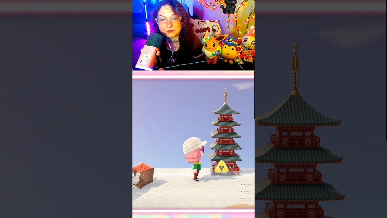The new Zelda items in the ACNH 3.0 update are so cool 😭 #acnh #animalcrossing