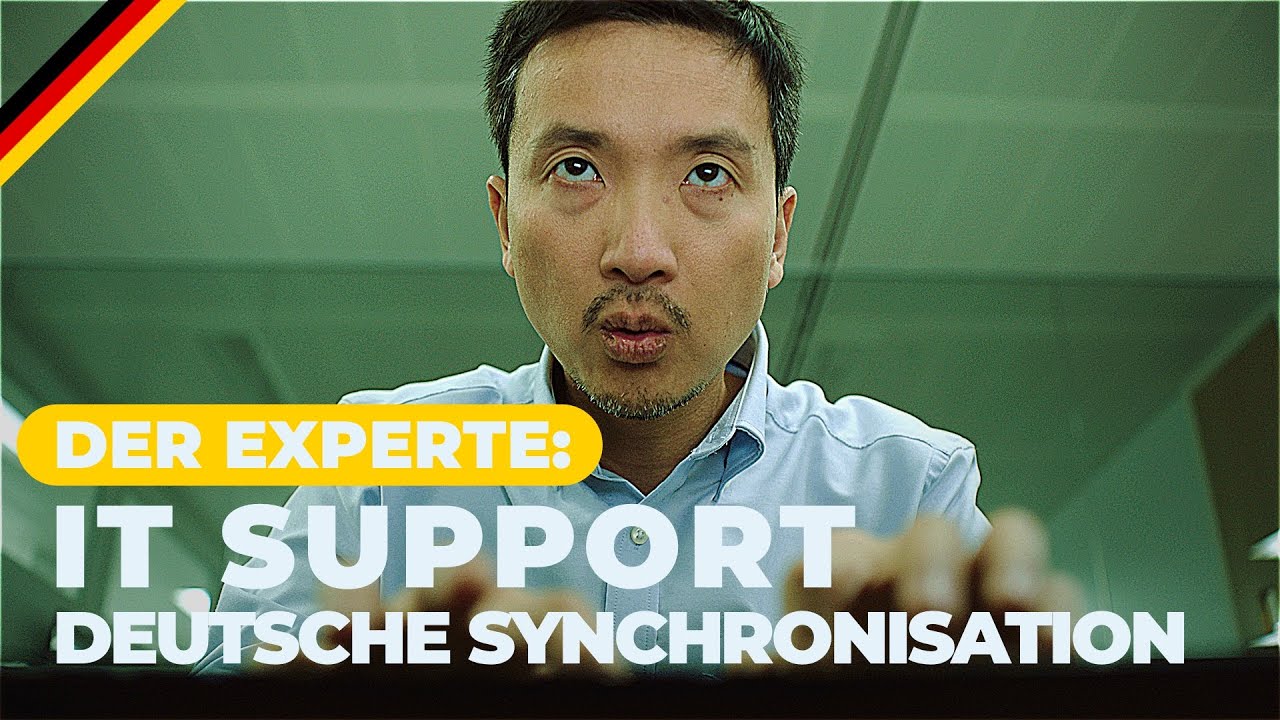 Der Experte: IT Support (Comedy Kurzfilm, Deutsche Synchronisation)