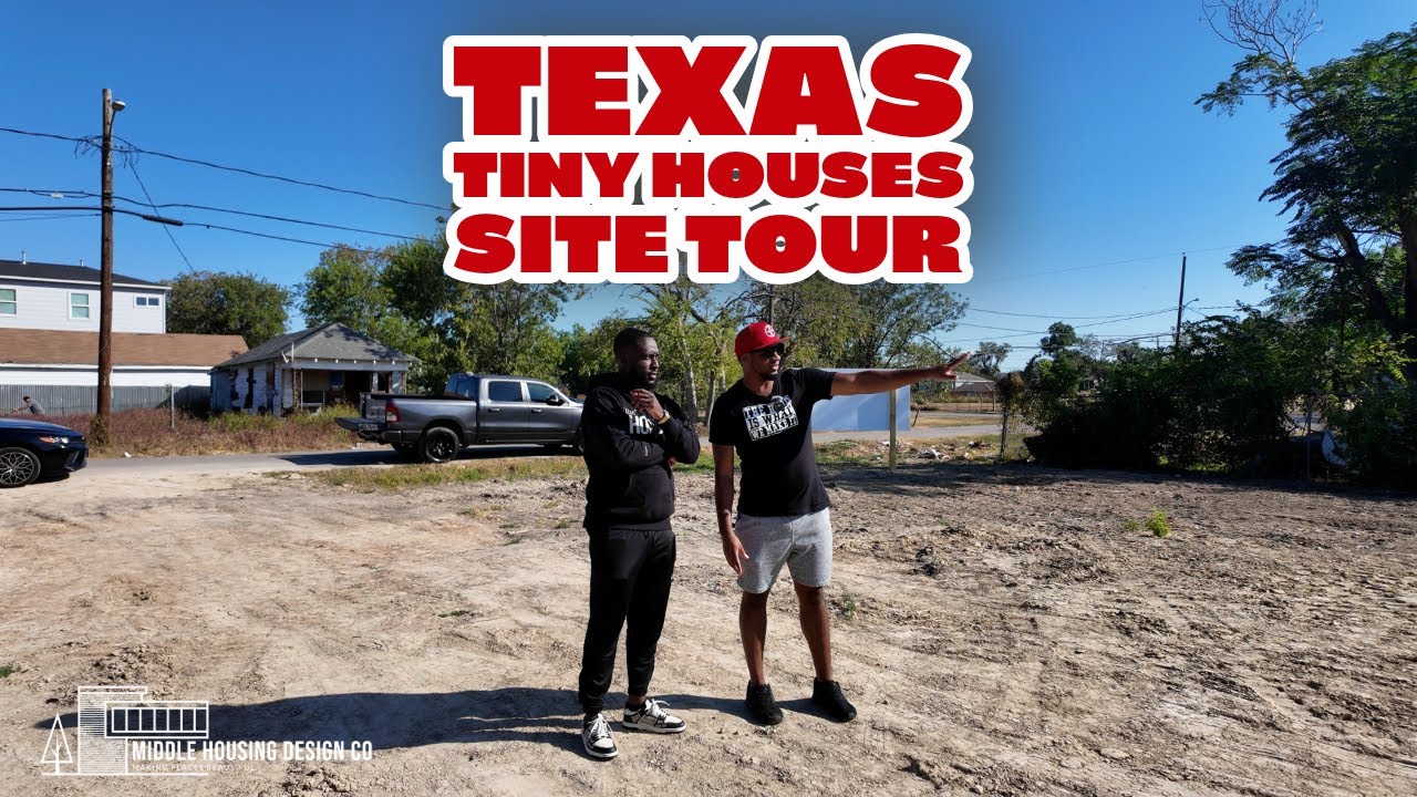 Texas Tiny Houses - Site tour