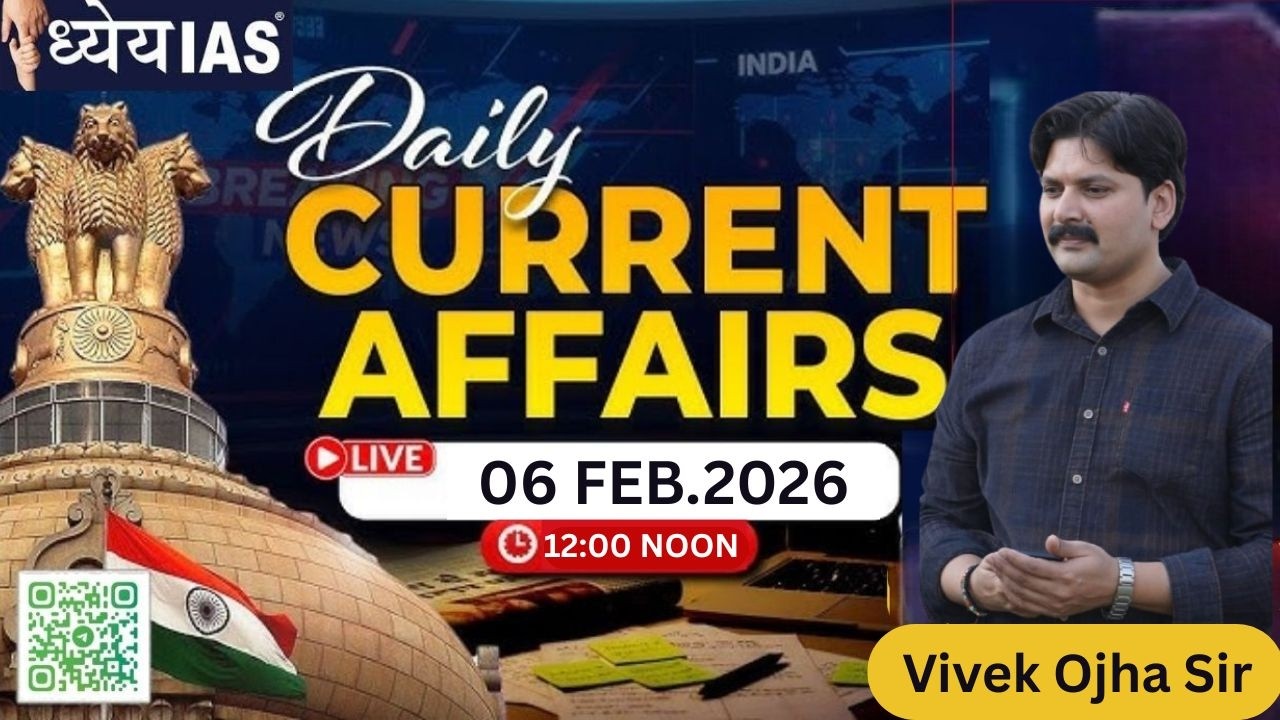 Environment and IR Current Affairs 2025-26  BY VIVEK OJHA SIR ||#currentaffairs #currentaffairstoday