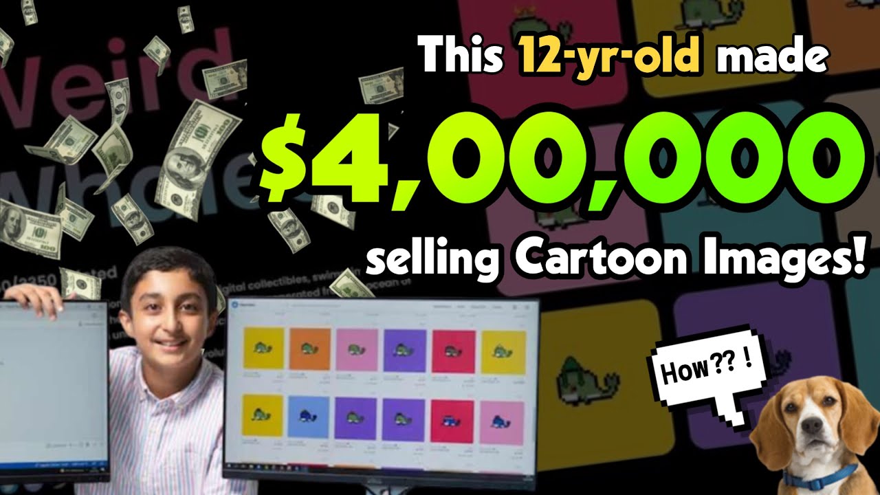 How this kid is making millions selling NFTs?