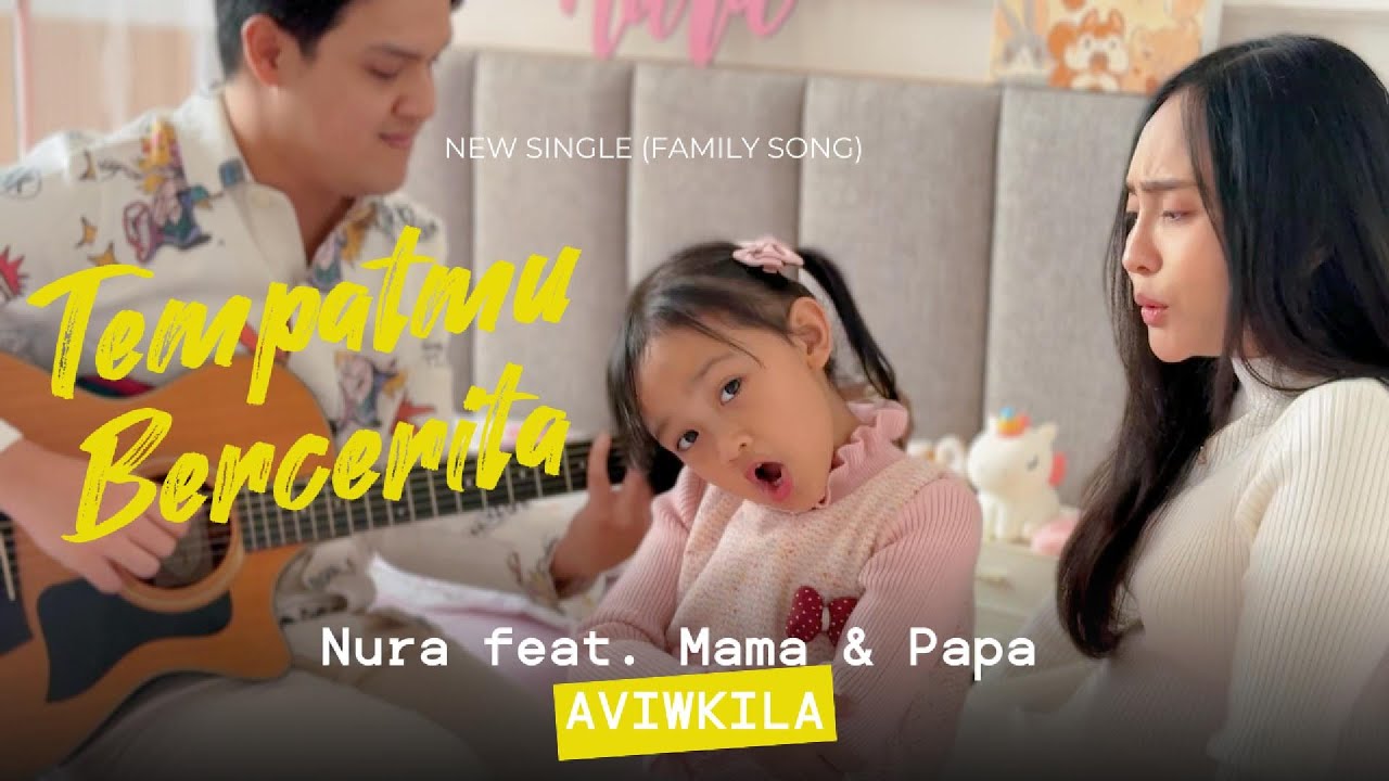 Aviwkila feat. Nura - Tempatmu Bercerita (Official Lyric Video)