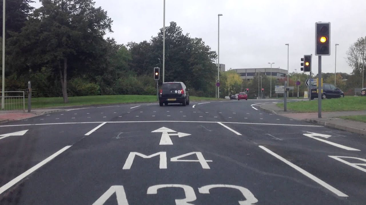 Black Boy Roundabout- Right Turn towards the M4/A33