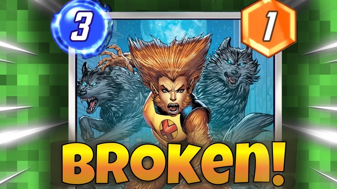 😂 The BEST WOLFSBANE ever played in Marvel Snap...