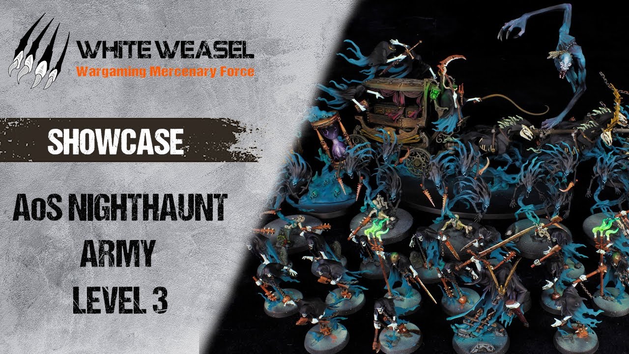 Age of Sigmar Nighthaunt army level 3 &ndash; Showcase