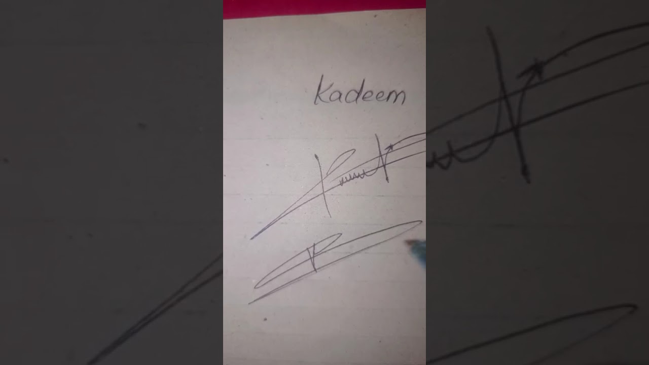 Kadoem rcia name signature ideas and styles #namesignature