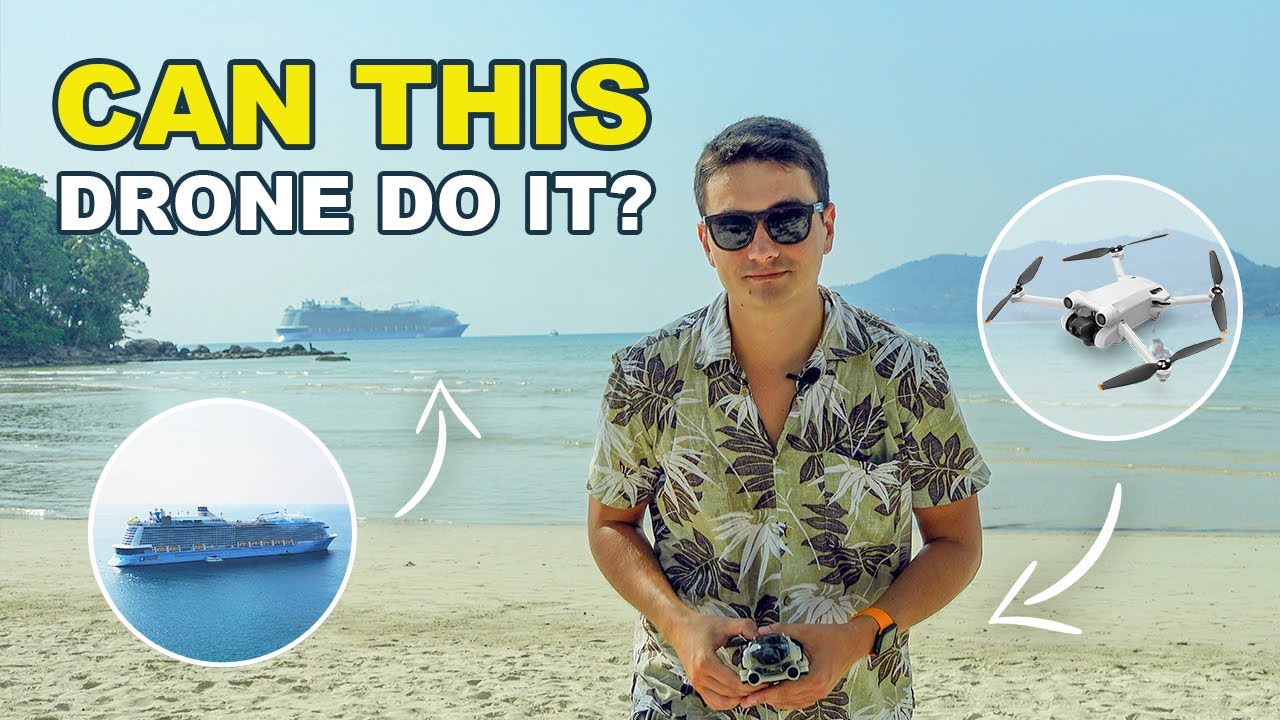 TRYING TO FLY to a CRUISE ship by a DRONE / DJI MINI 3 PRO