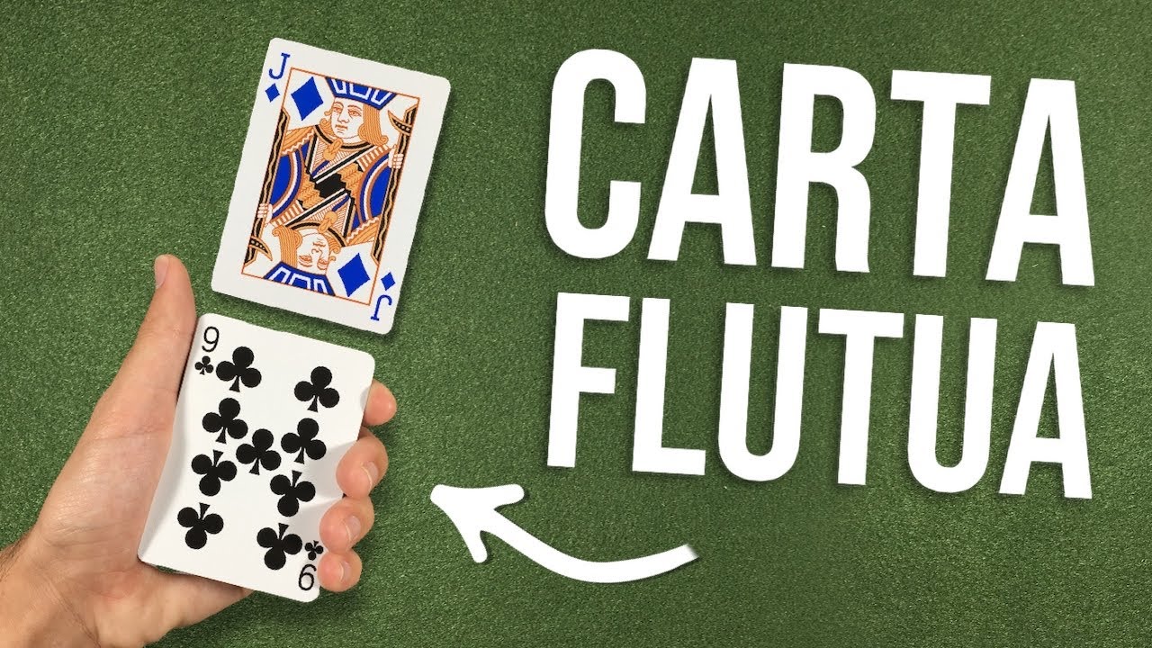 Como Levitar uma Carta sem Gimmicks