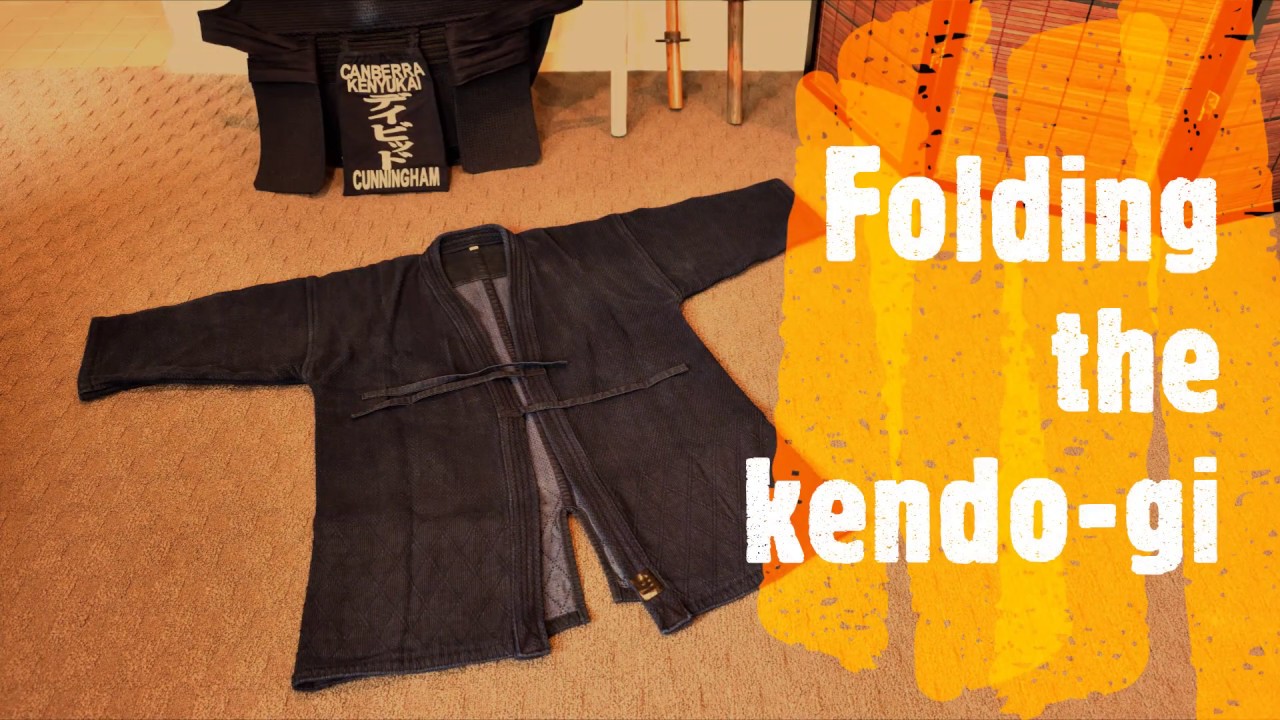 How to fold a Kendo-gi - 剣道着のたたみ方