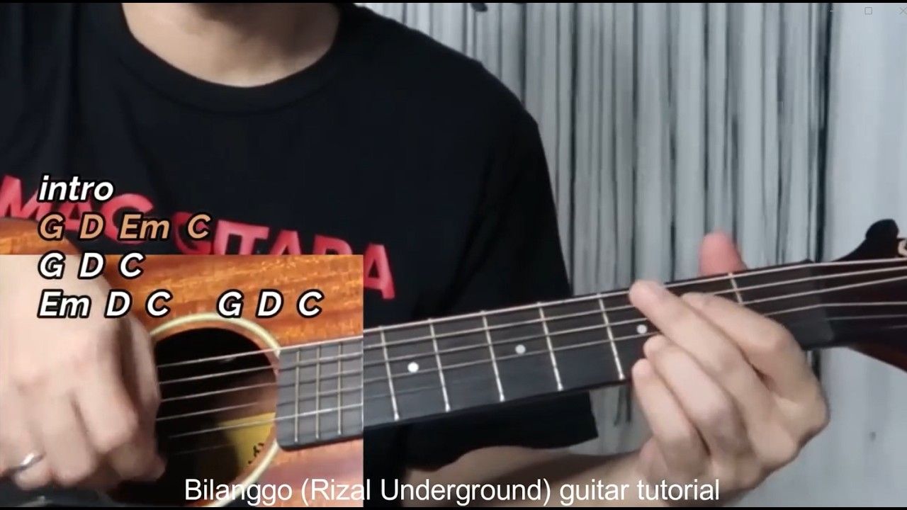 Guitar Tutorial: BILANGGO 'Rizal Underground'