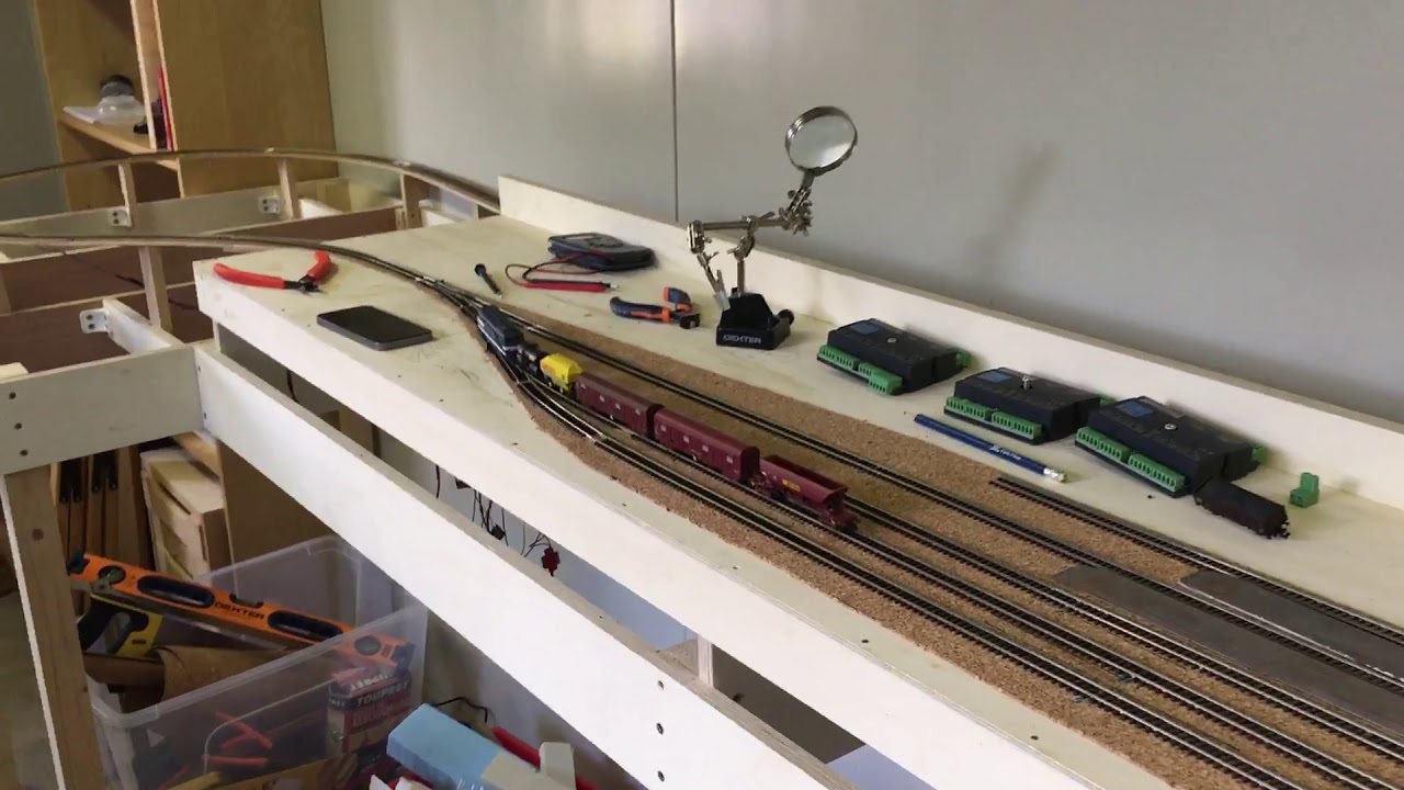 Train inaugural de mon nouveau réseau échelle N