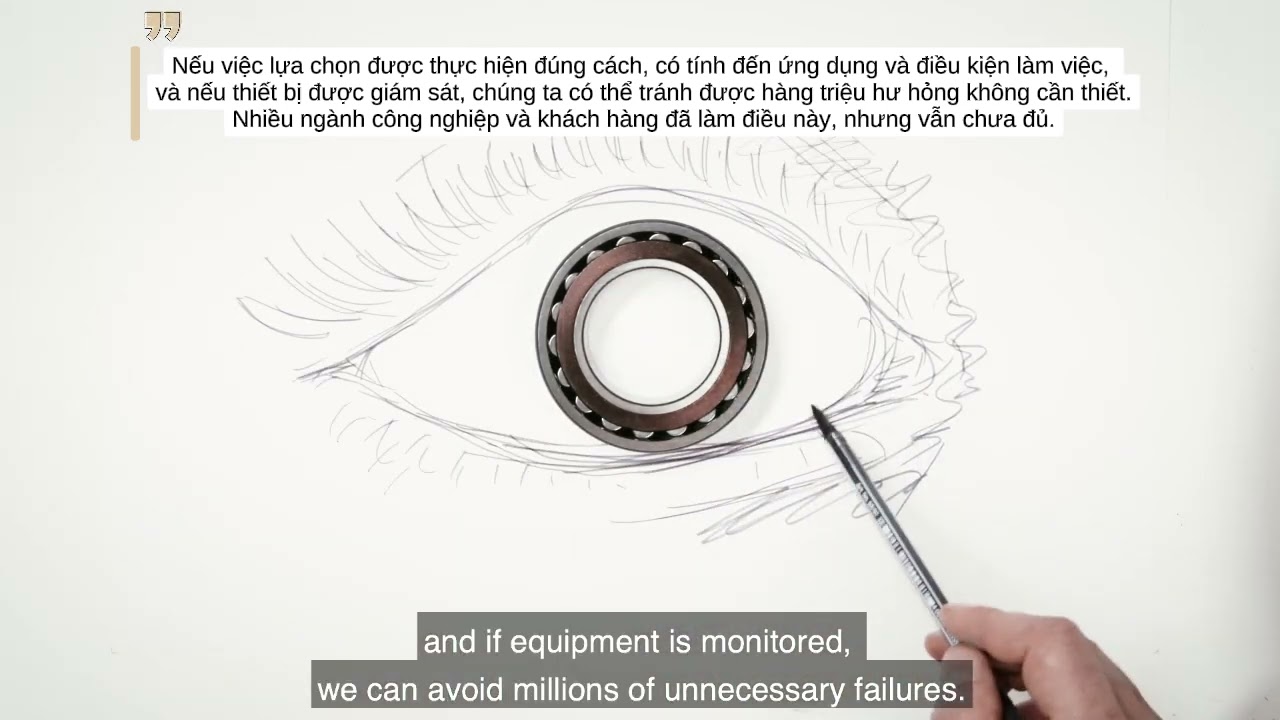 Giảm thiểu hư hỏng cho vòng bi SKF