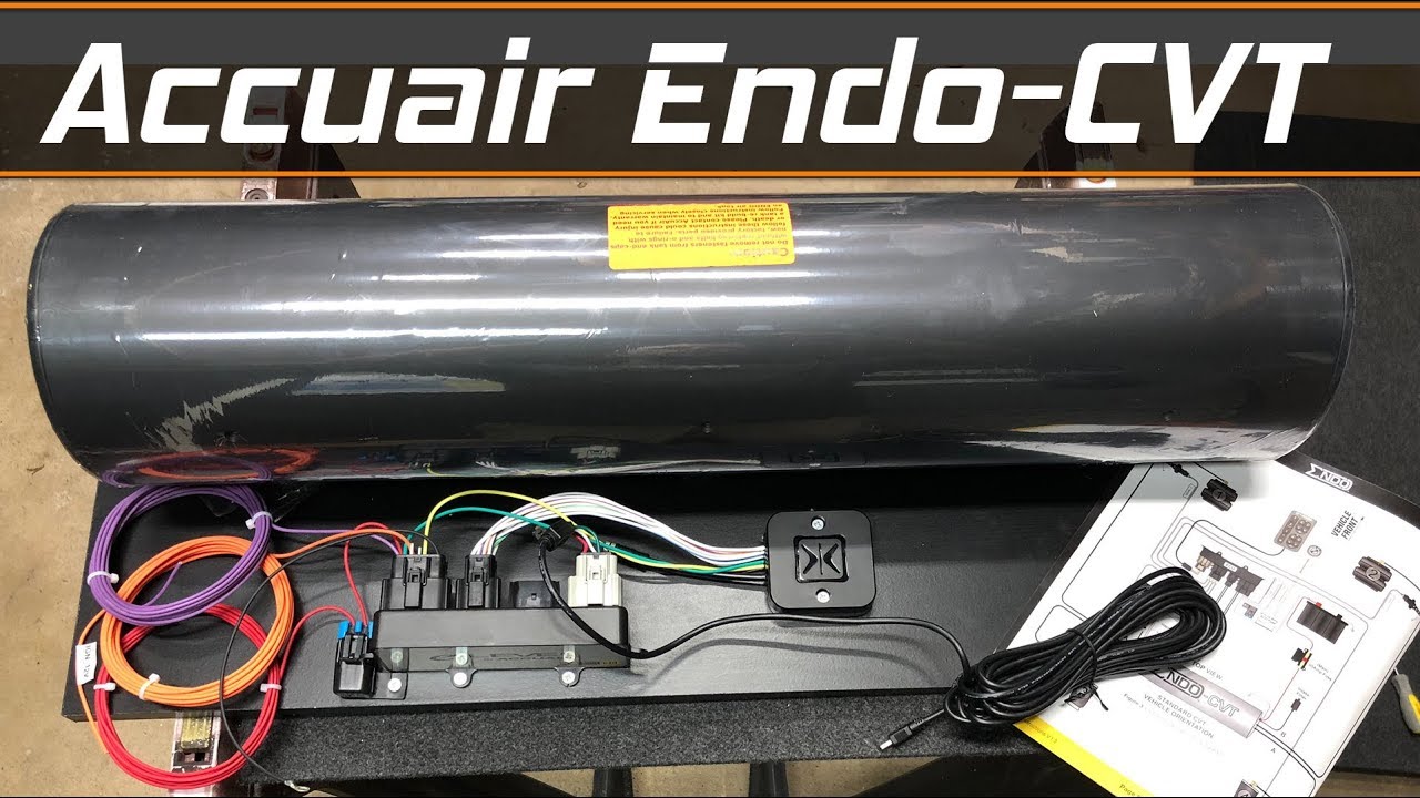 Accuair Endo-CVT - Wiring and Tank install - Dodge Challenger Scat Pack