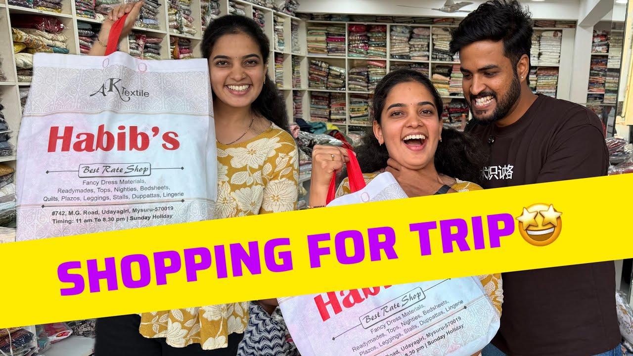 ಎಷ್ಟ್ ಶಾಪಿಂಗ್ ಮಾಡ್ತಾಳೆ ನೋಡಿ ಗಗನ🤯 | Shopping Vlog🤩 | Check it out🙌🏻 | Subscribe Saga Stories🙌🏻