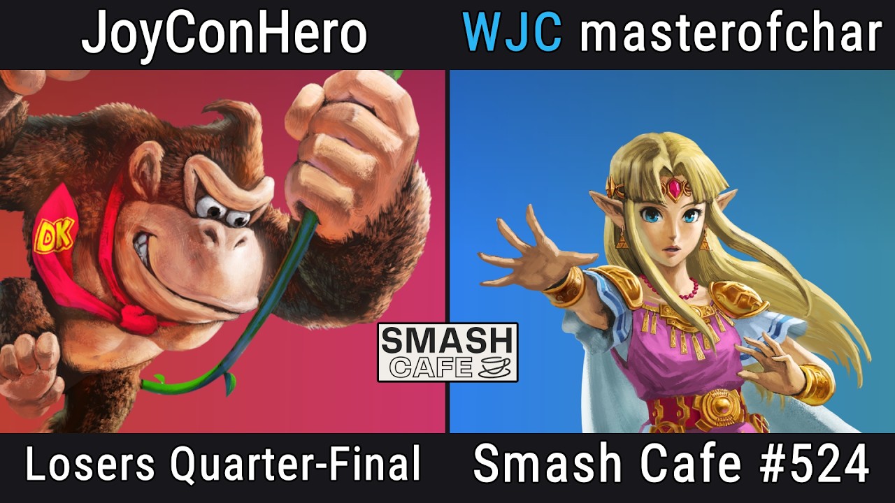Smash Cafe 524 Winners Semi-Finals - JoyConHero vs masterofchar