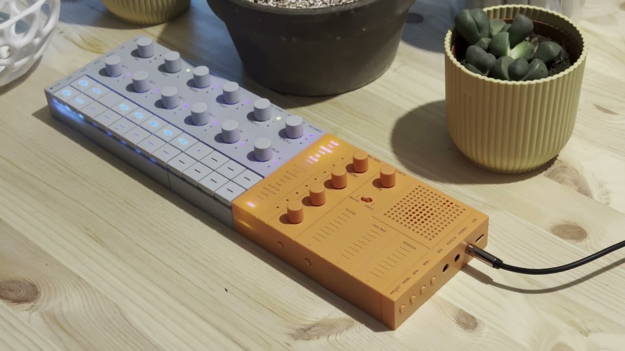 Seqtrak from Yamaha - the first track, with added noise?