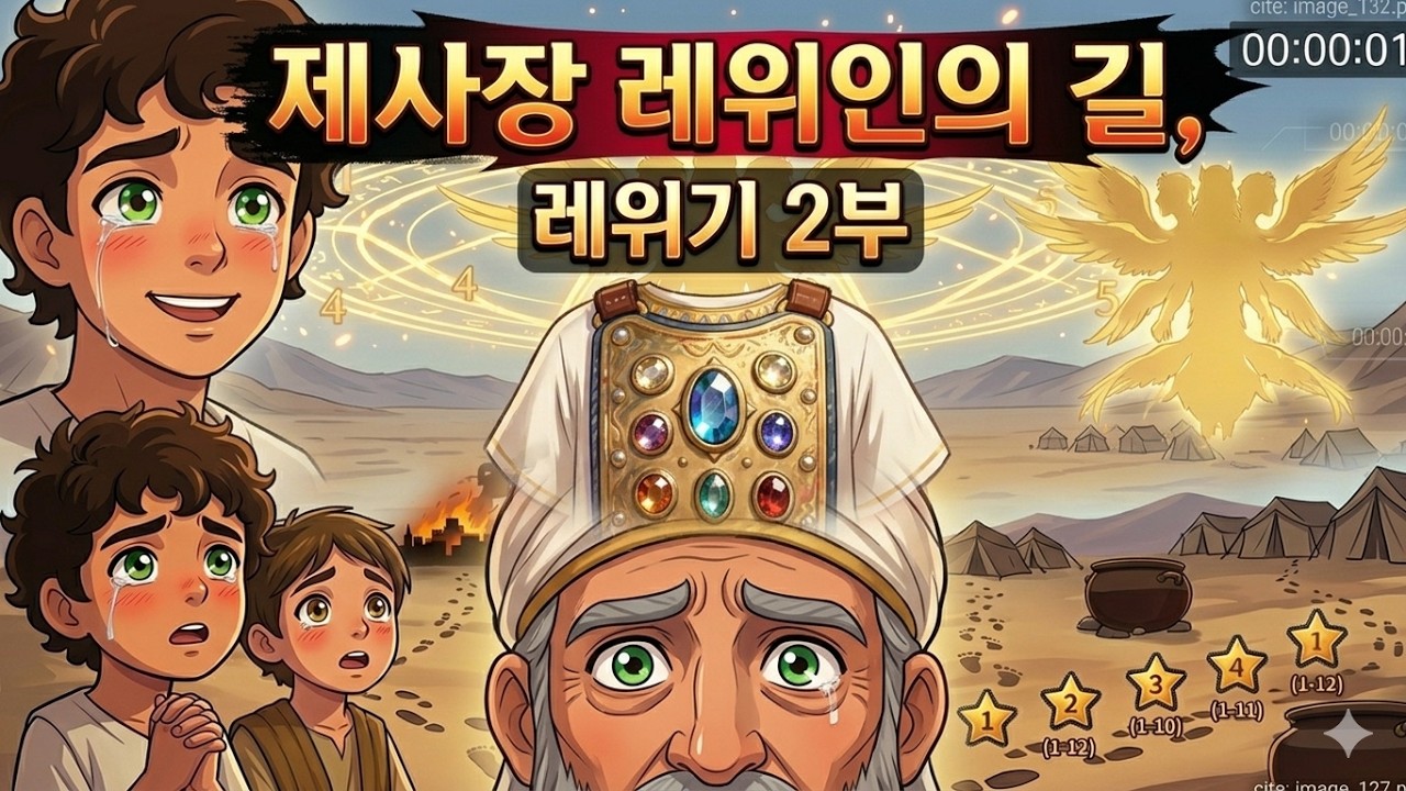 왜 레위 지파만 선택됐을까? 제사장과 레위인 - (레위기 2부) 성경 애니메이션