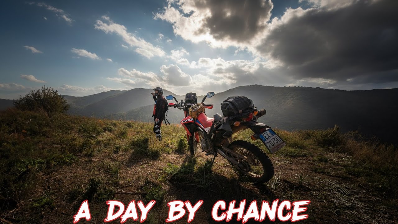 A DAY BY CHANCE: Honda CRF 300L: TOCCATA E FUGA in OFFROAD, dalla città alla libertà