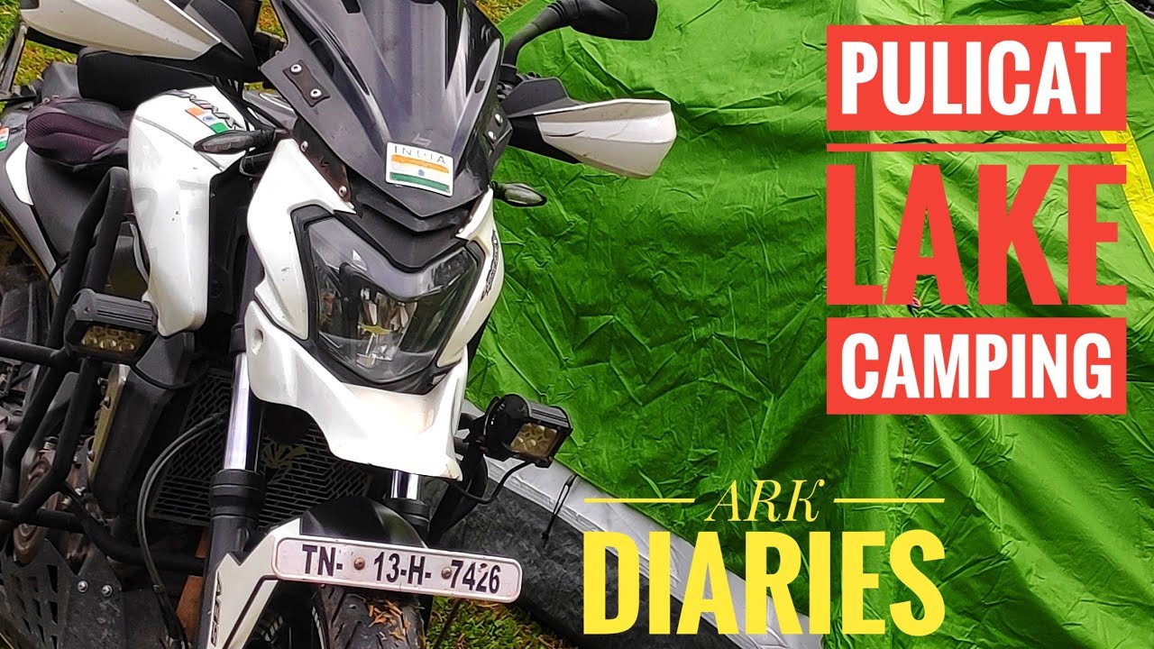 Best place to camping near Chennai | pulicat lake drone video | SSR MEDIA  | ARK Diaries