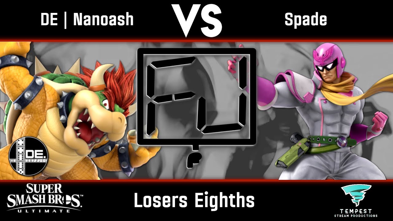 DE | Nanoash (Bowser) vs Spade (Captain Falcon) - Losers Eighths - FINAL JUDGMENT